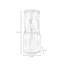 Aquarium moderne 25-35 gallons en acrylique Eco-129577192