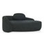 Fauteuils d'appoint peu encombrants, fauteuil ovale moderne Boucle pour la maison