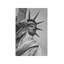 Statue Of Liberty Black And White - Print on Canvas-112197818-89232385