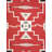 Isabelline Reversible Wool Red Area Rug- 9' X 11'10''