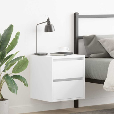 Wall-Mounted Bedside Cabinets 2 Pcs 38X34x40 Cm