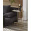 Marseilles Glass Top Frame End Table
