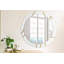 Huldar Glass Flat Wall Mirror