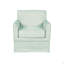 Fauteuil décoratif vert menthe