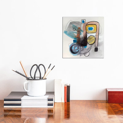 Modernist Study XVII by Pamela Staker - Painting on Canvas
