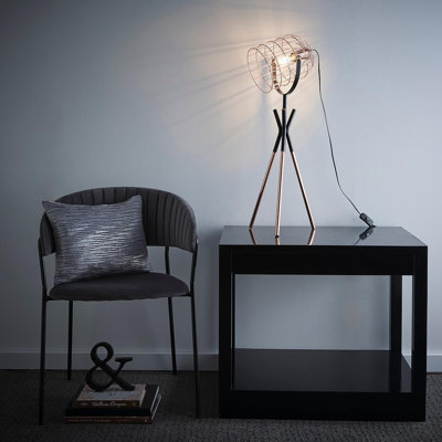 Aamya Metal Tripod Lamp