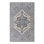 Rowe Medallion Oriental Area Rug in Blue/Gray/Ivory