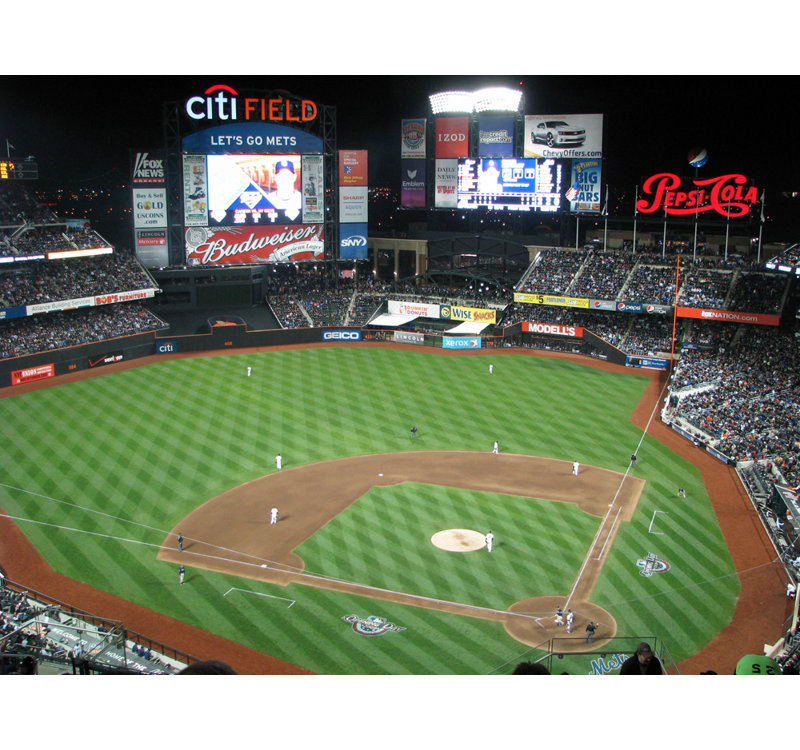 Citi Field, H 28 po x l 37 po
