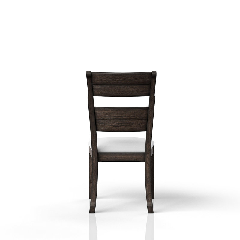 Chaise d'appoint rembourrée chocolat