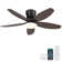 36/42/48" Flush Mount Low Profile Ceiling Fan With Light And Remote/app Control