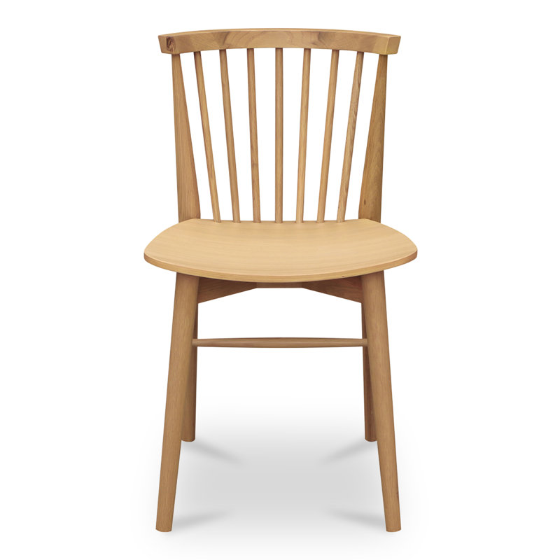 Marley Dining Chair Walnut-Set of Two, Oak
