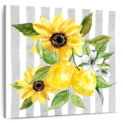 Harnek Lemons And Sunflowers I