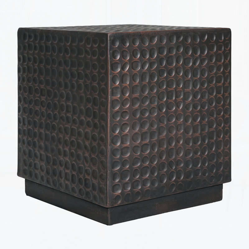 Outdoor Side Table, Copper