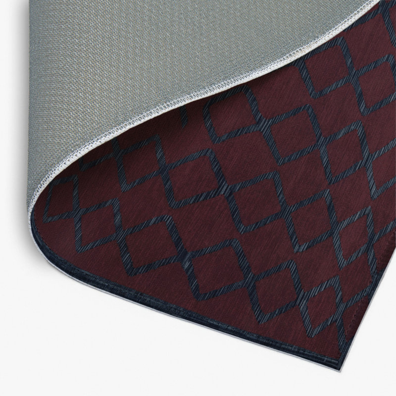 Tapis brun intérieur et extérieur Trellis, Rectangulaire 8 pi x 10 pi