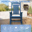 Chaise berçante en PEHD Adirondack-886484770