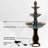 XBrand Classic Beige 51 in. Three‑Tier Outdoor Garden Water Fountain-877630427