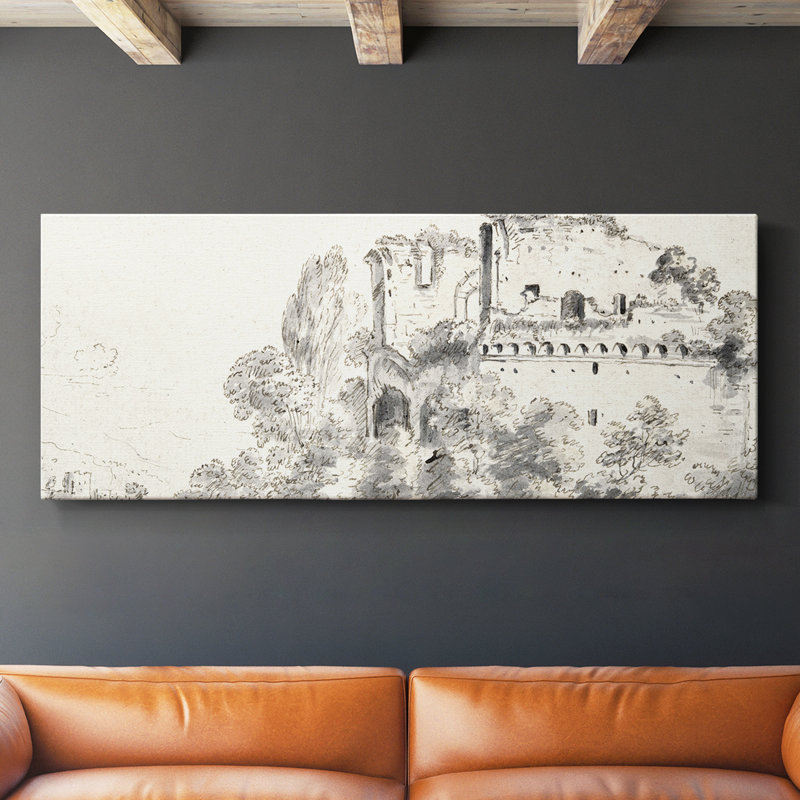 Série paysage - DLII - Toile tendue avec châssis - Prêt à accrocher, H 12 po x l 30 po