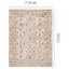 Tapis oriental élégant beige ivoire Elegant-968291730