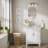 Pearlette Beveled Frameless Octagon Mirror-1855628615