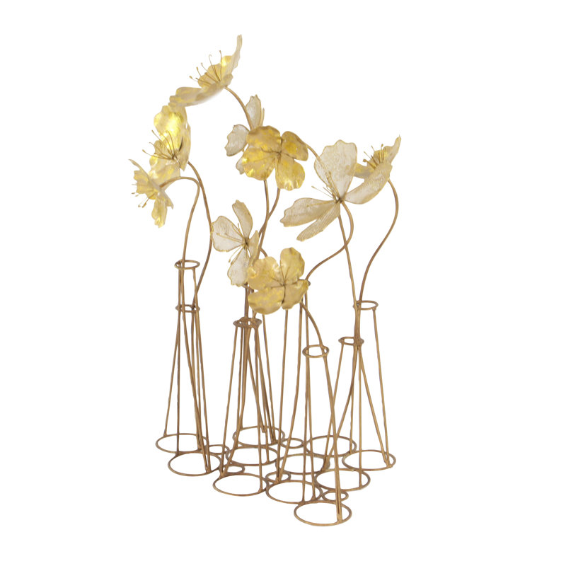 Vienne Metal Flower Sculpture