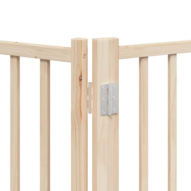 Provo Solid Wood Dog House Door, Beige, 60cm H x 480cm W x 2cm D