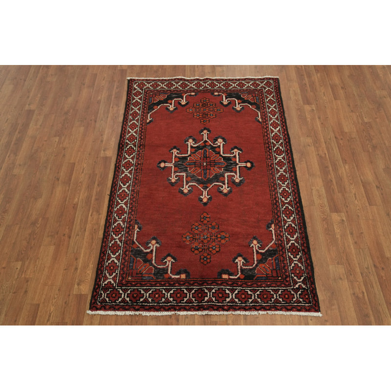 Traditional geometric Rug 4x6