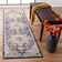 Felty Oriental Black/Gold Area Rug