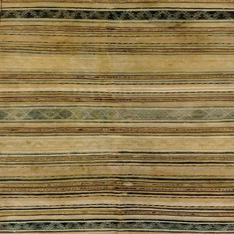 Abstract Indoor Rug, Square 7'