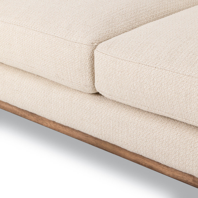 Everly Sofa, Irving Taupe, Antique Cocoa