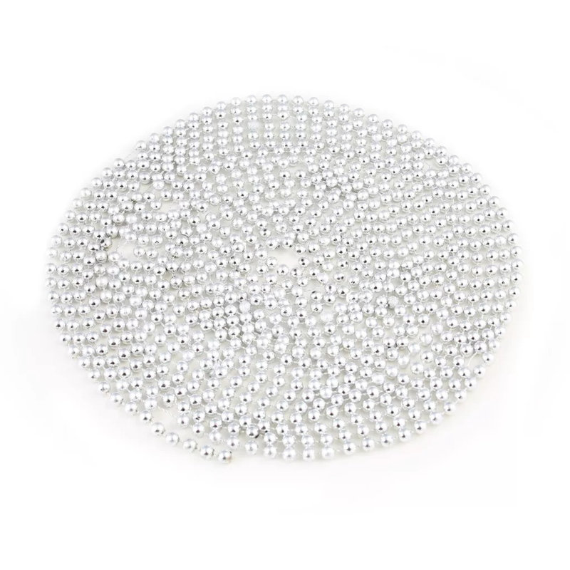 6cm Solid Colour 节日装饰品 Bauble, Sliver