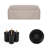 Flannel Small Footstool Ottoman For Footrest, Modern Rectangle Step Stool Extra Seating With Non-Skid Plastic Legs For Living Room, Couch, Entryway-240056543