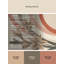 Tapis éclectique beige lavable à la machine Ottwell Amaryllis - reliure beige-1897579021