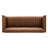 Abderdeen Upholstered 88 " Top Grain Leather Sofa