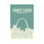 St. Louis Arch Skyline by Benton Park Prints - Wrapped Canvas Print-1868522107