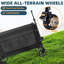 Chariots pliables pliables 150L et 360LBS ...