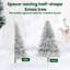  Artificial Pre-lit Christmas Tree Silver PET-269905569