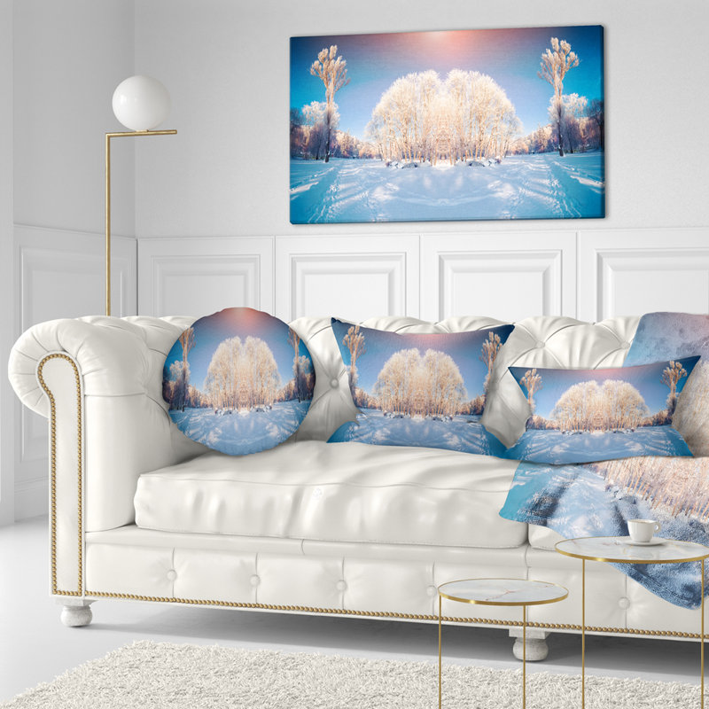 Reversible Throw Pillow