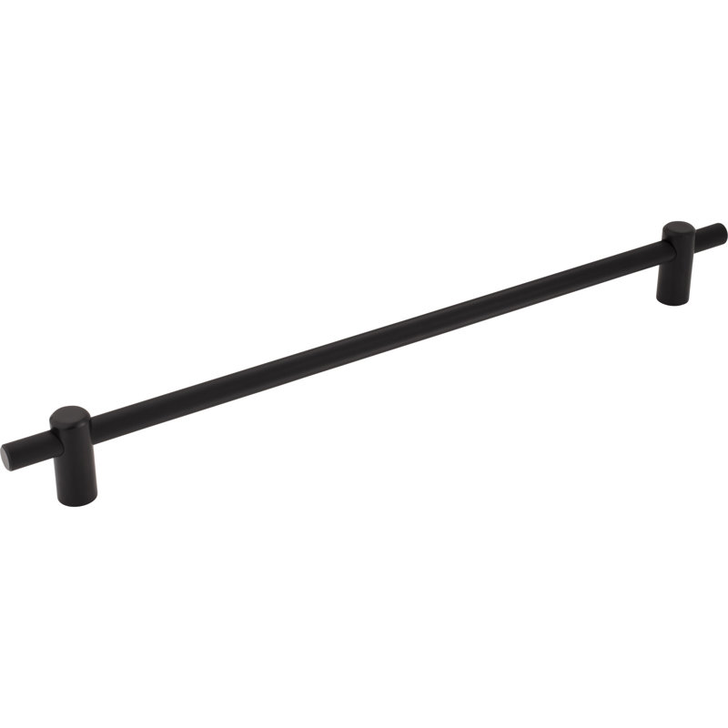 Dempsey Appliance Pull, Flat Black, 18" Center to Center