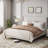 Chenille Fabric Upholstered Bed-765563580