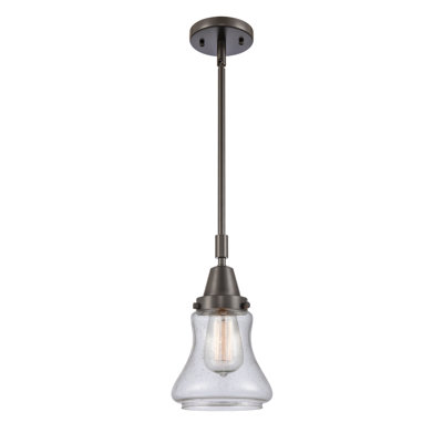 Luminaire suspendu en forme de cloche à 1 lumière Cahuilla