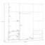 Mokkaro Manufactured Wood Wardrobe