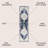 Amee Ornate Medallion Modern Ivory/Navy Rug-947727185