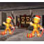 PMU Christmas - gonflable Holiday Gingerbread Man