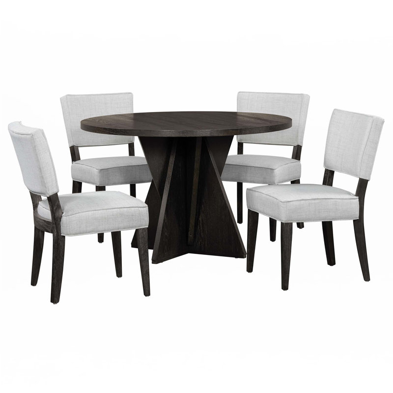 Ensemble de table de salle à manger 5 pièces pour 4, Espresso