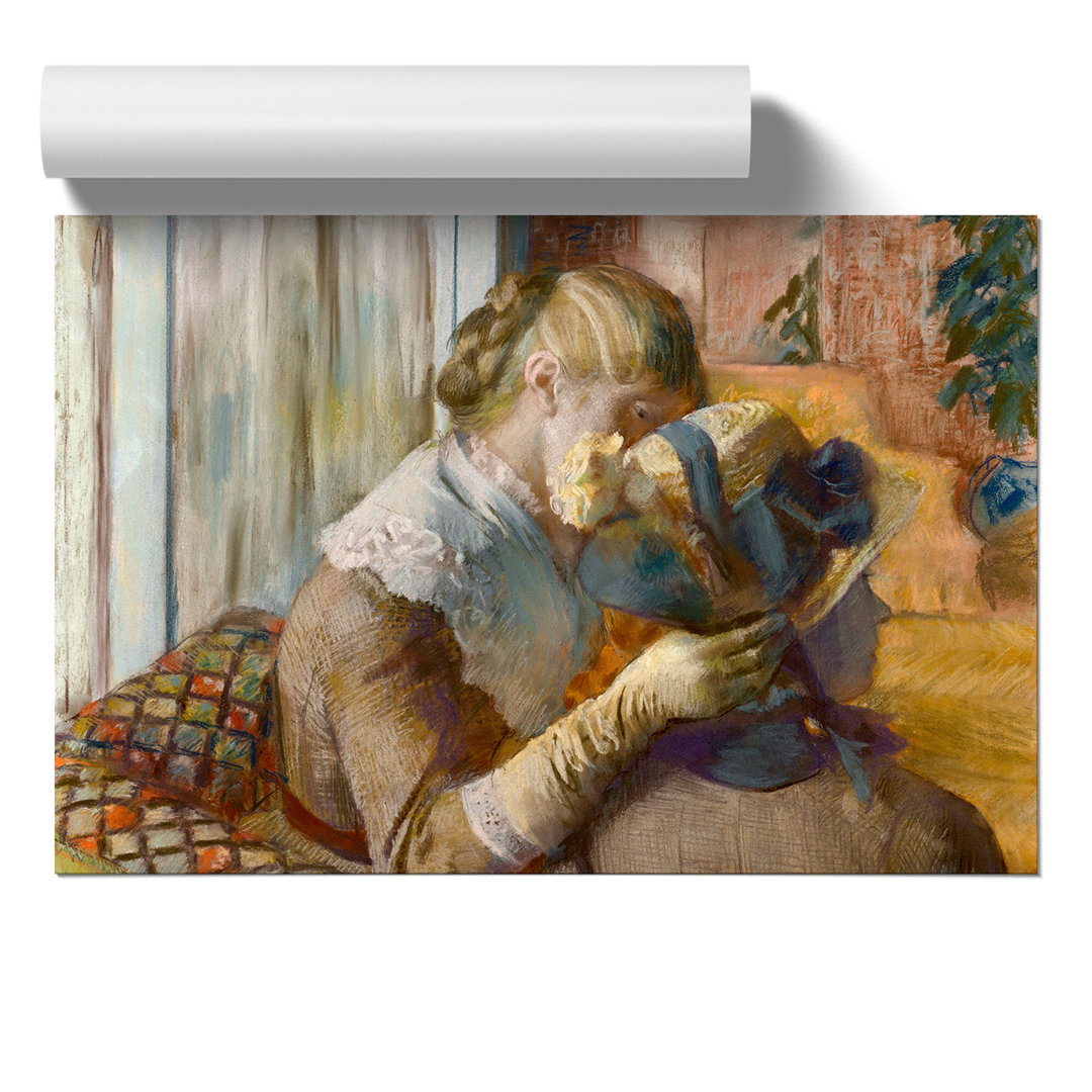 At the Milliners by Edgar Degas - Frameless Print