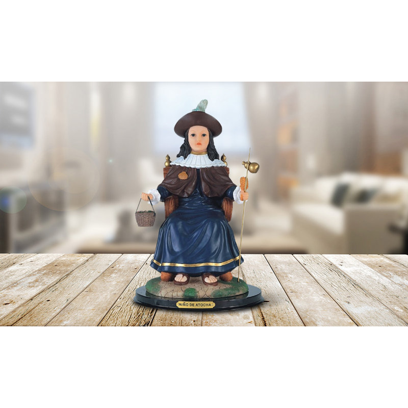 Nalepka Nino de Atocha Holy Infant Religious Figurine