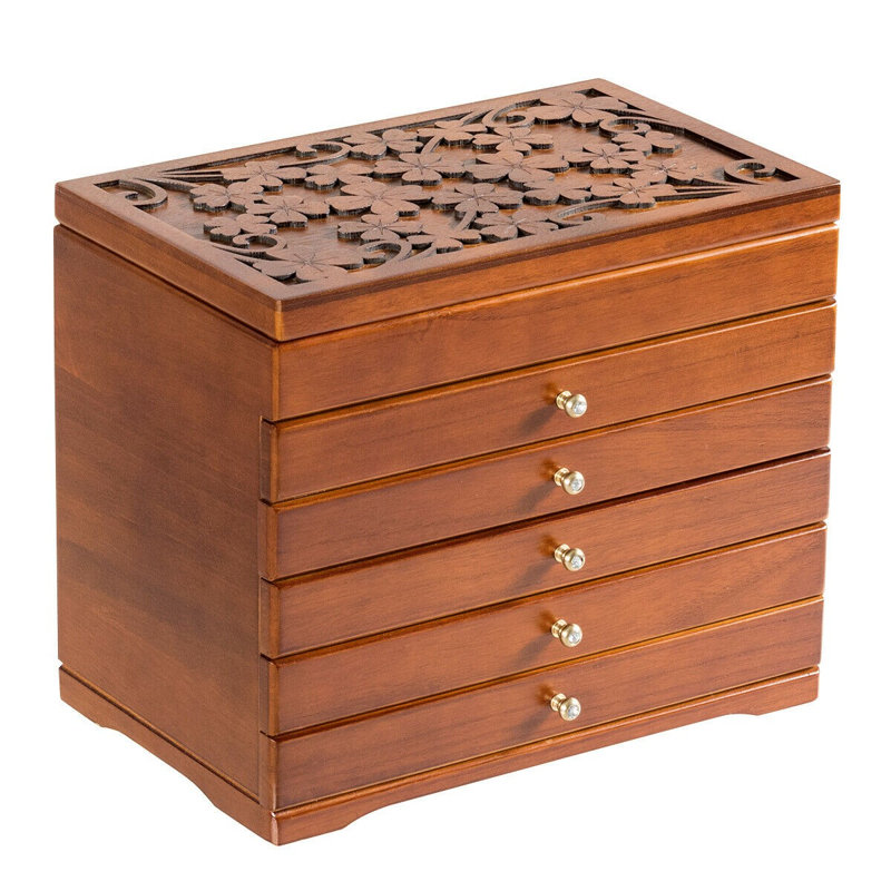Wood Jewellery Box +
