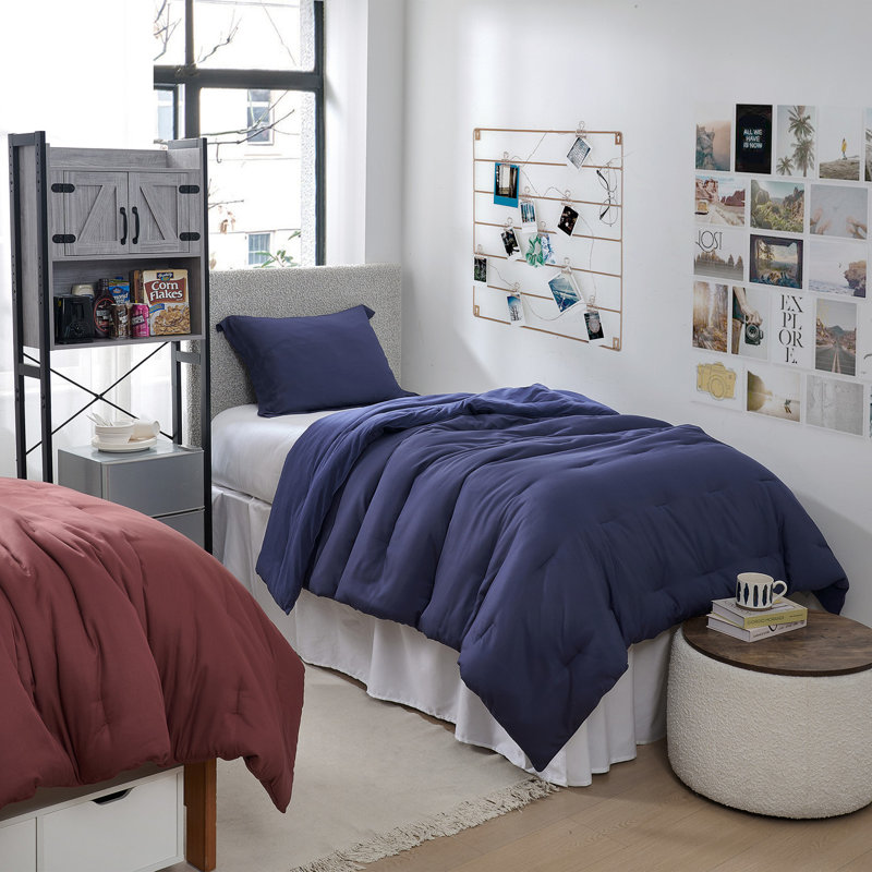 Ensemble d'édredon surdimensionné à beurre Coma, Édredon simple extra long + 1 taie décorative st