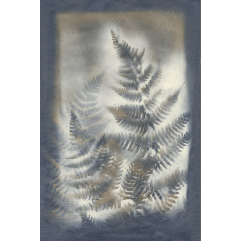 Shadows & Ferns V by Renée W. Stramel - Wrapped Canvas Painting, 76cm H x 51cm W