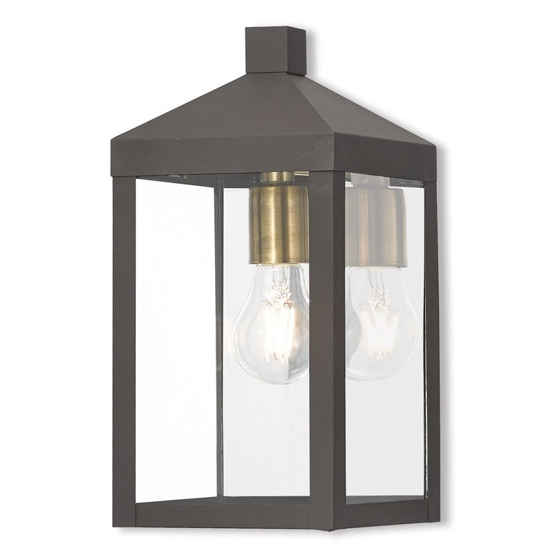 Tête de lanterne Dilaver, H 12,75 po x l 6,25 po x P 6,25 po, Bronze
